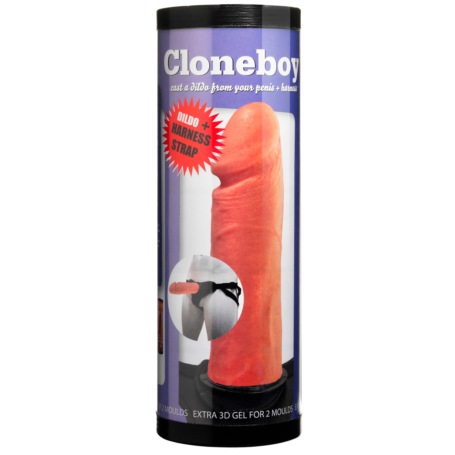 Cloneboy Lav Selv Dildo med Harness     - Nude - One Size thumbnail