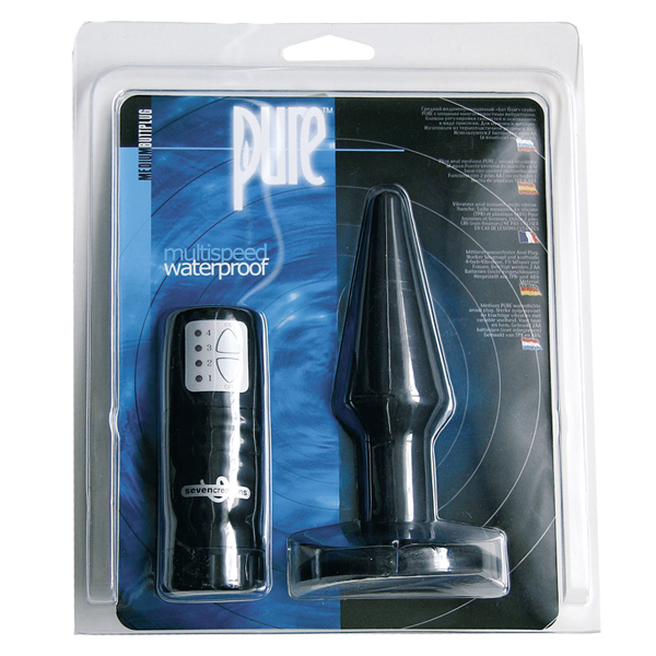 Pure Remote Controlled Anal Vibrator Medium 1