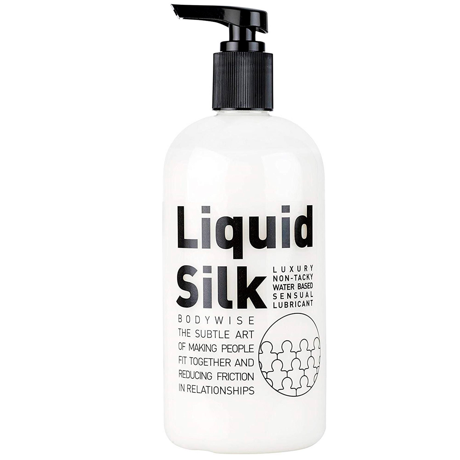 Liquid Silk Vandbaseret Glidecreme 250 ml - Clear