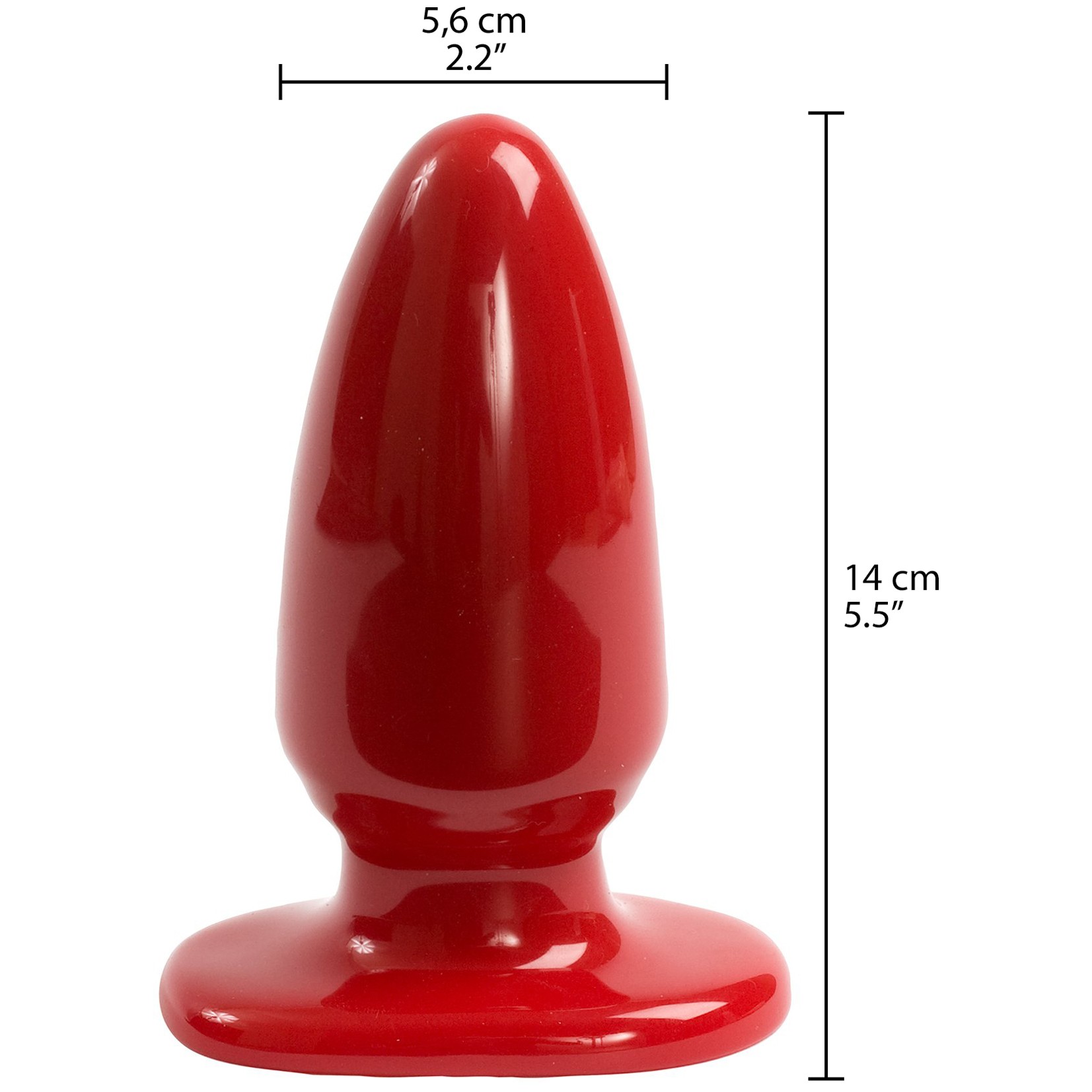 Doc Johnson Red Boy Butt Plug Large 14 cm 1