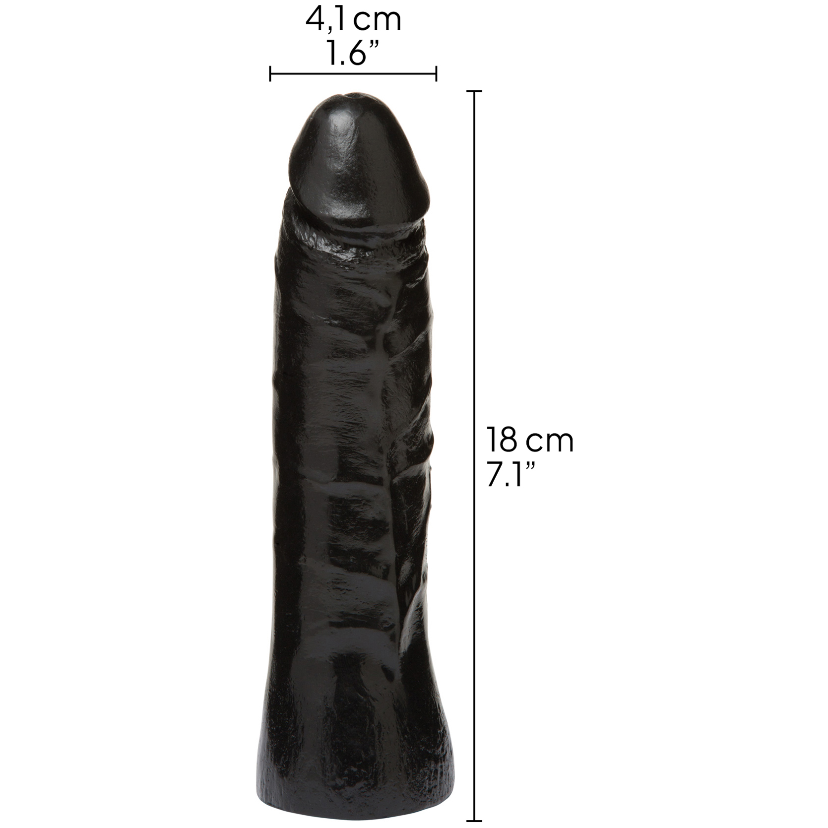 Vac-U-Lock Thin Dong Sort 18 cm 1