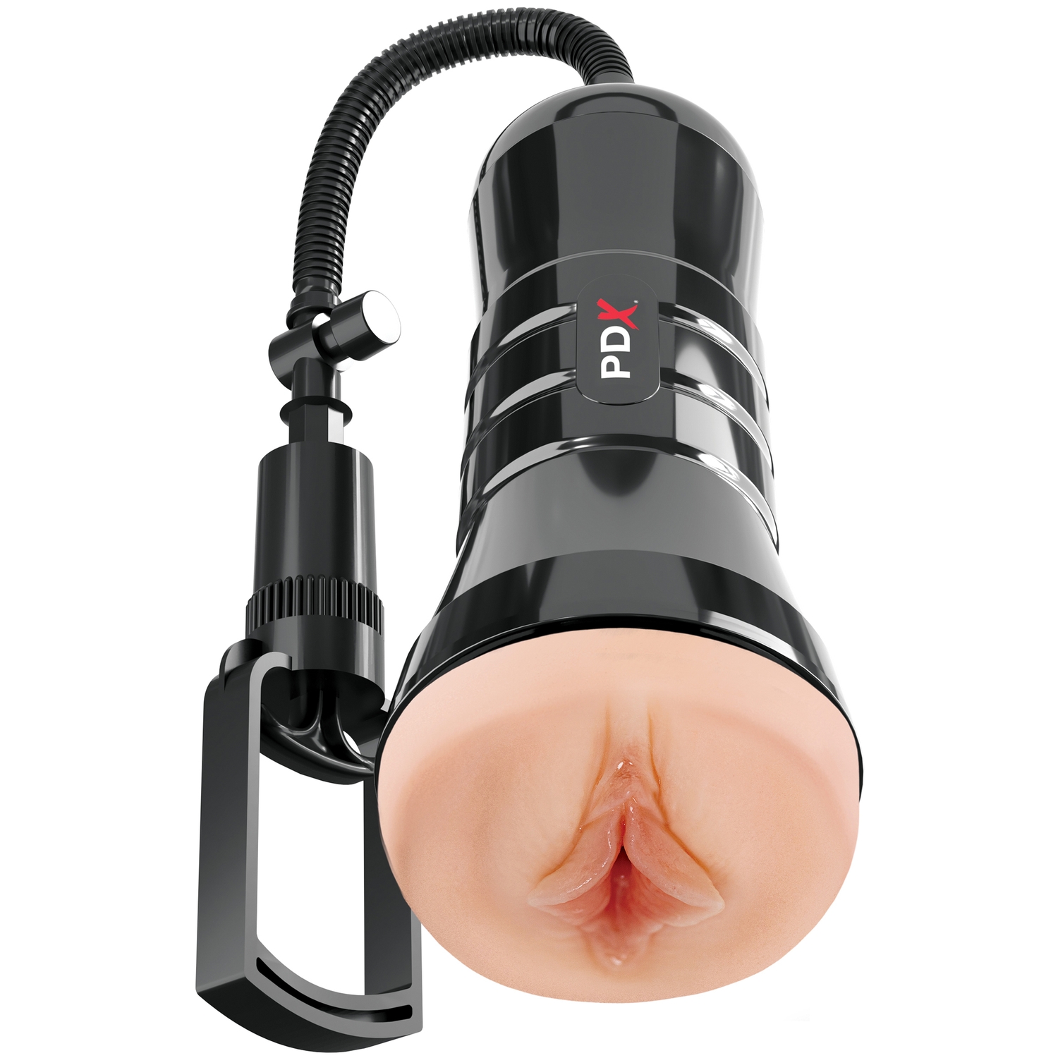 PDX Extreme Wet Pussies Super Sucker XXL Selvsmørende Masturbator - Sort PDX Extreme Wet Pussies Super Sucker XXL Selvsmørende Masturbator - Sort