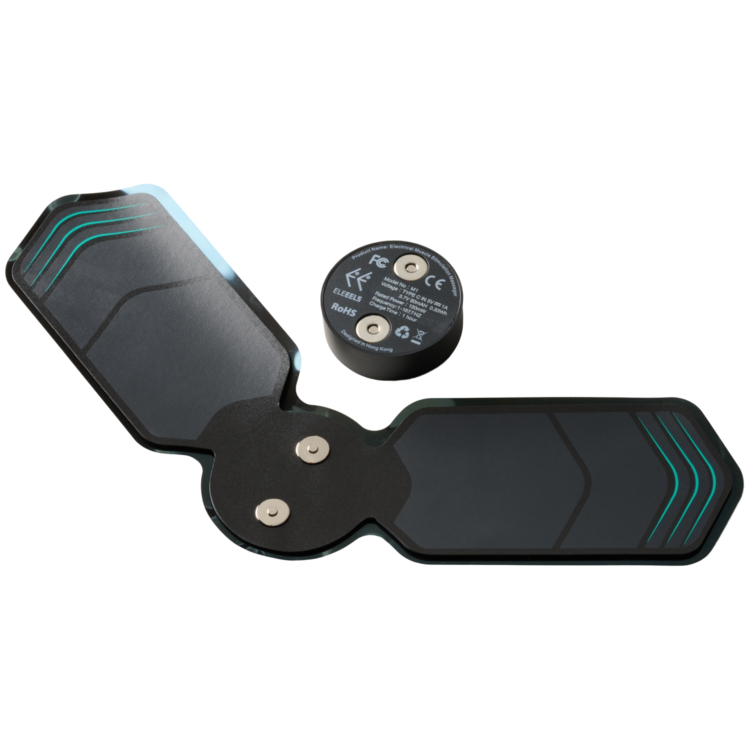 Eleeels M1 Elektrisk Muskelstimulerande Massageapparat var 2