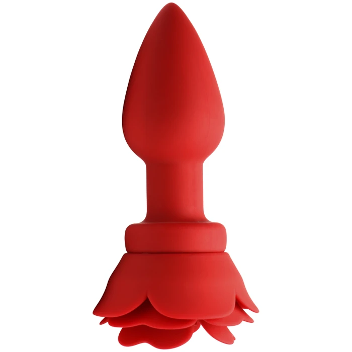 Booty Sparks Large Rose Vibrating Butt Plug var 1