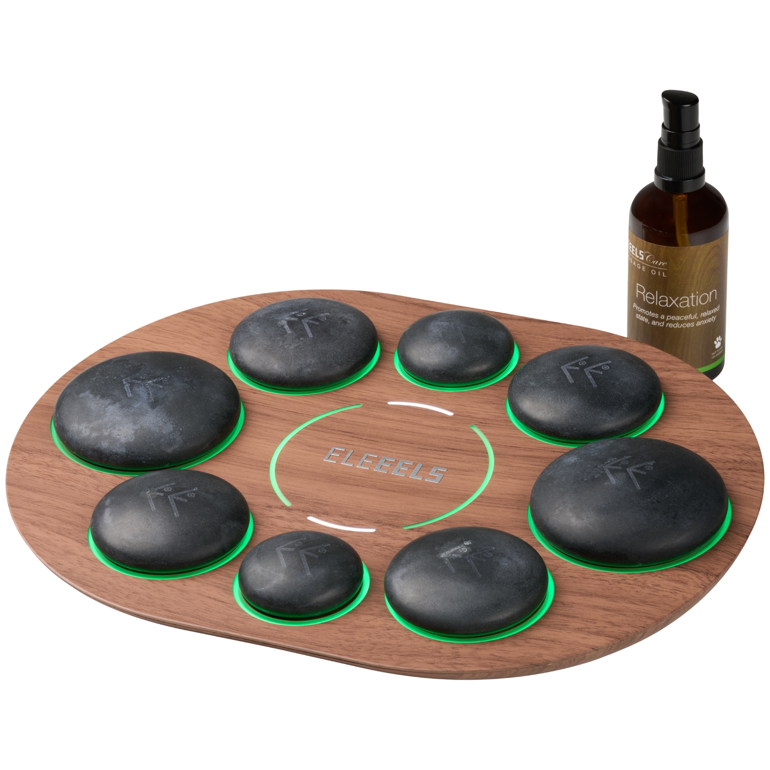 Eleeels S1 Revival Hot Stone Spa Collection    - Black