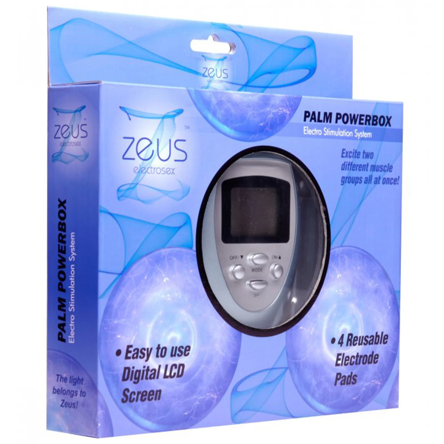 Zeus Palm Powerbox Ensemble de Sexe Électro 1