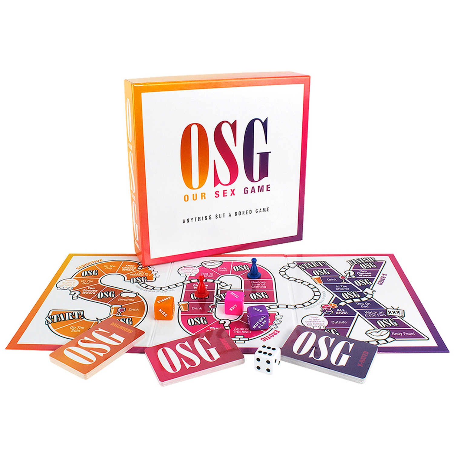 OSG Our Sex Game Brädspel - Blandade färger