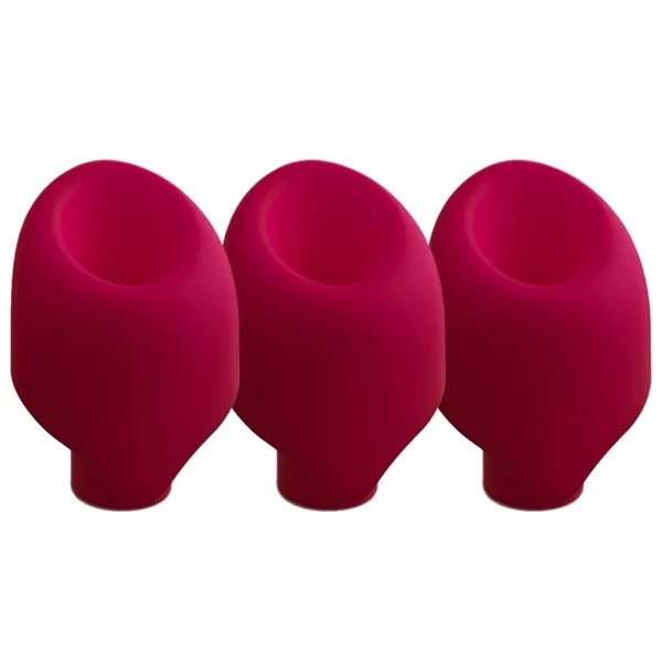 Womanizer 2GO Silikon Sughuvud 3-Pack 1