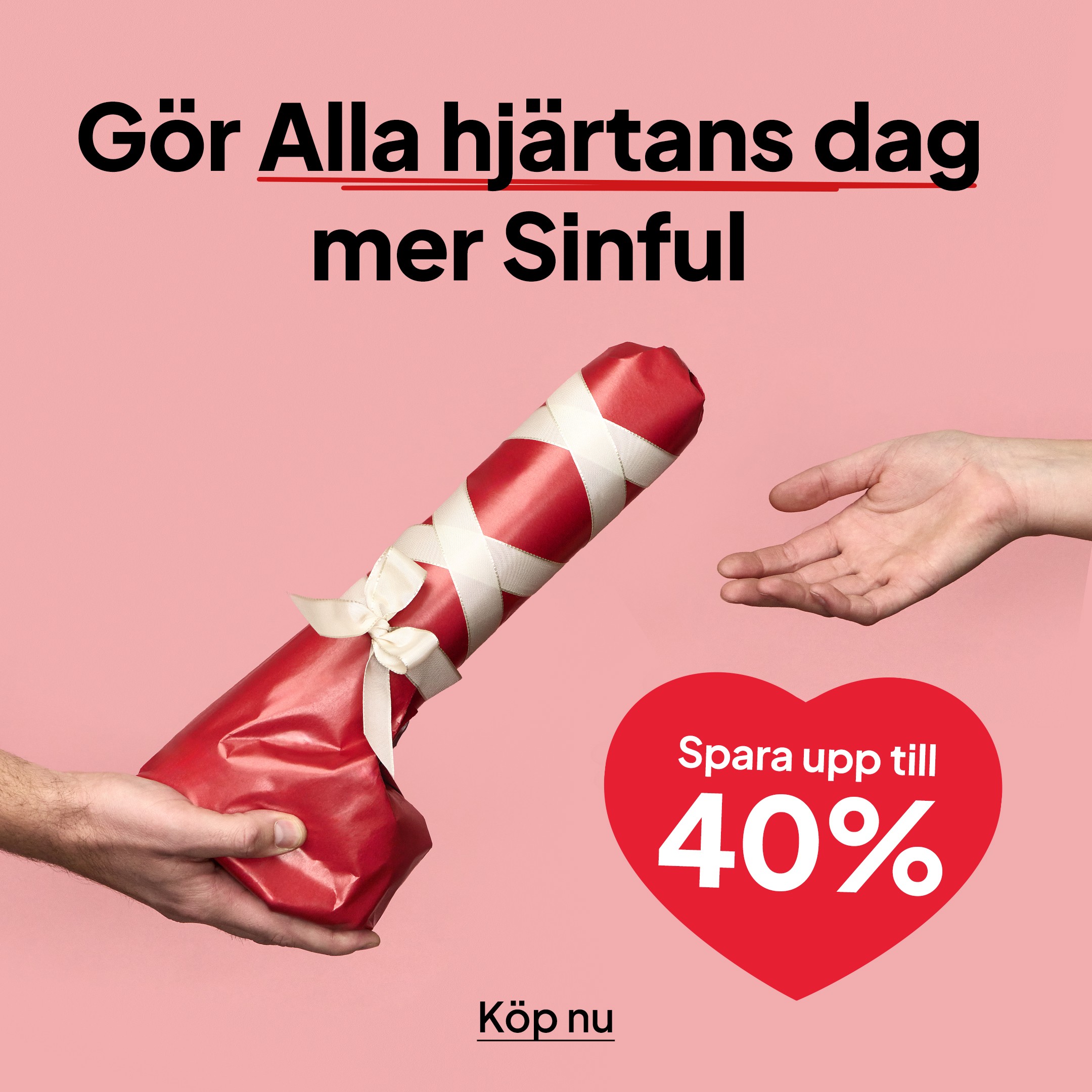 Alla Hjärtans Dag - Upp till 40%