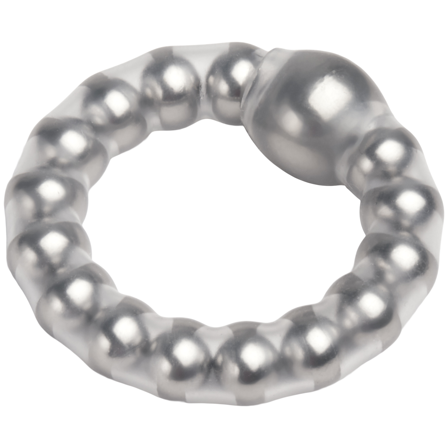 Maximum Metal Penis Ring - Grey