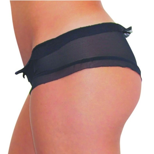 Baci Mesh Boyshorts Trosa med Volanger 1