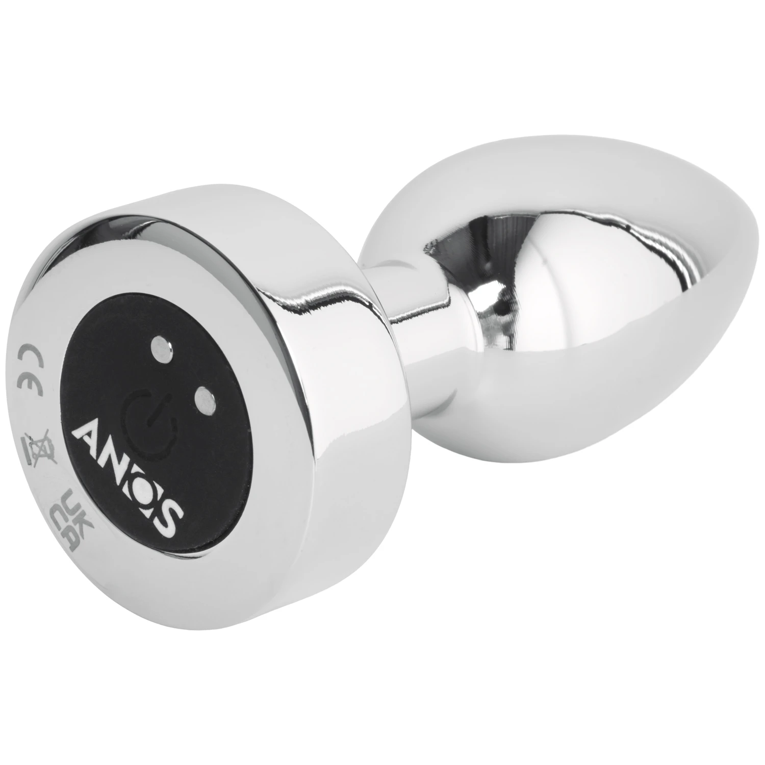 Anos Heavy Metal Butt Plug med Vibrationer 1