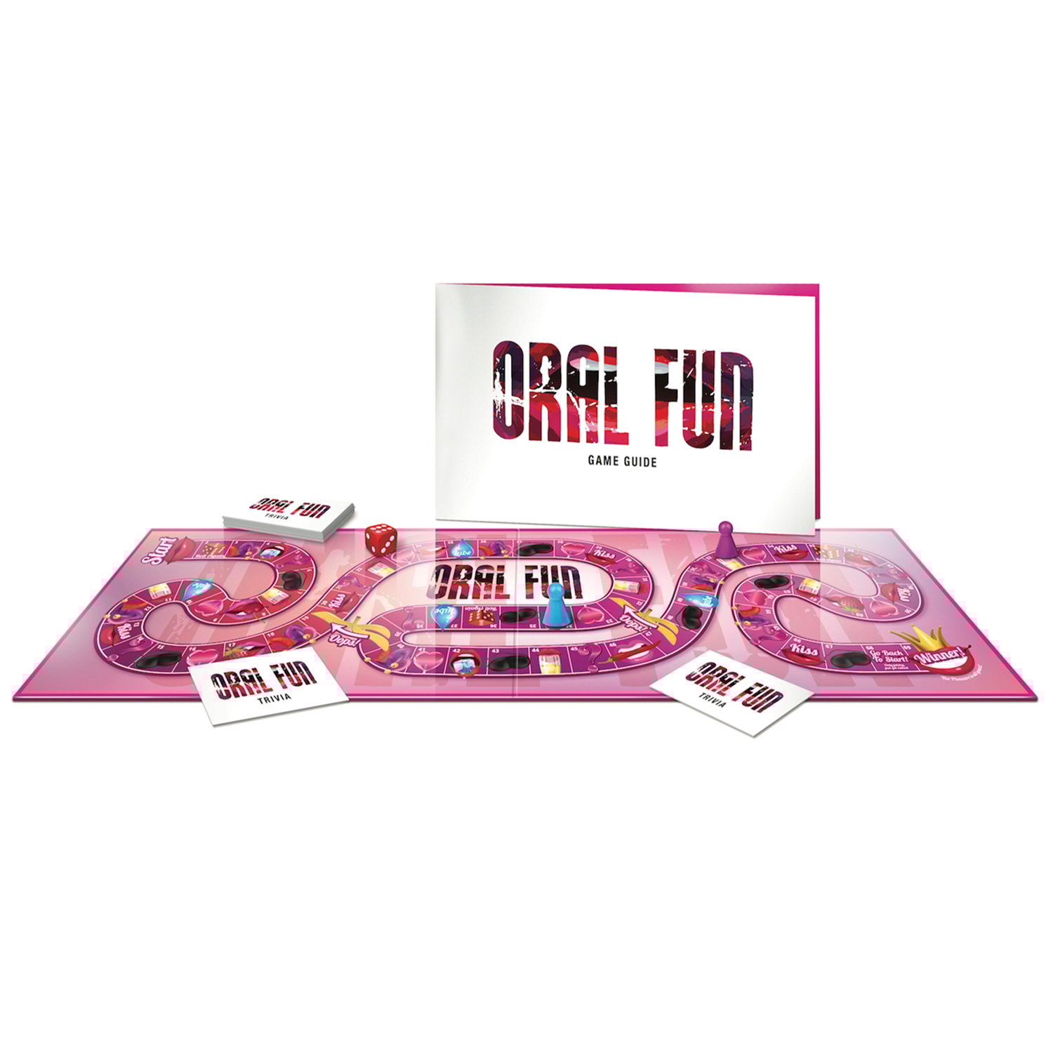 Creative Conceptions Oral Fun Game Brætspil - Flere farver