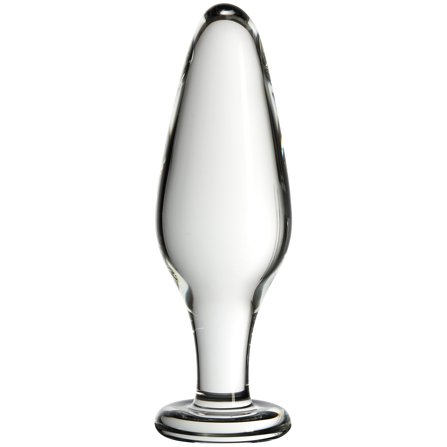 #2 - Icicles No 26 Glas Buttplug Klar     - Clear