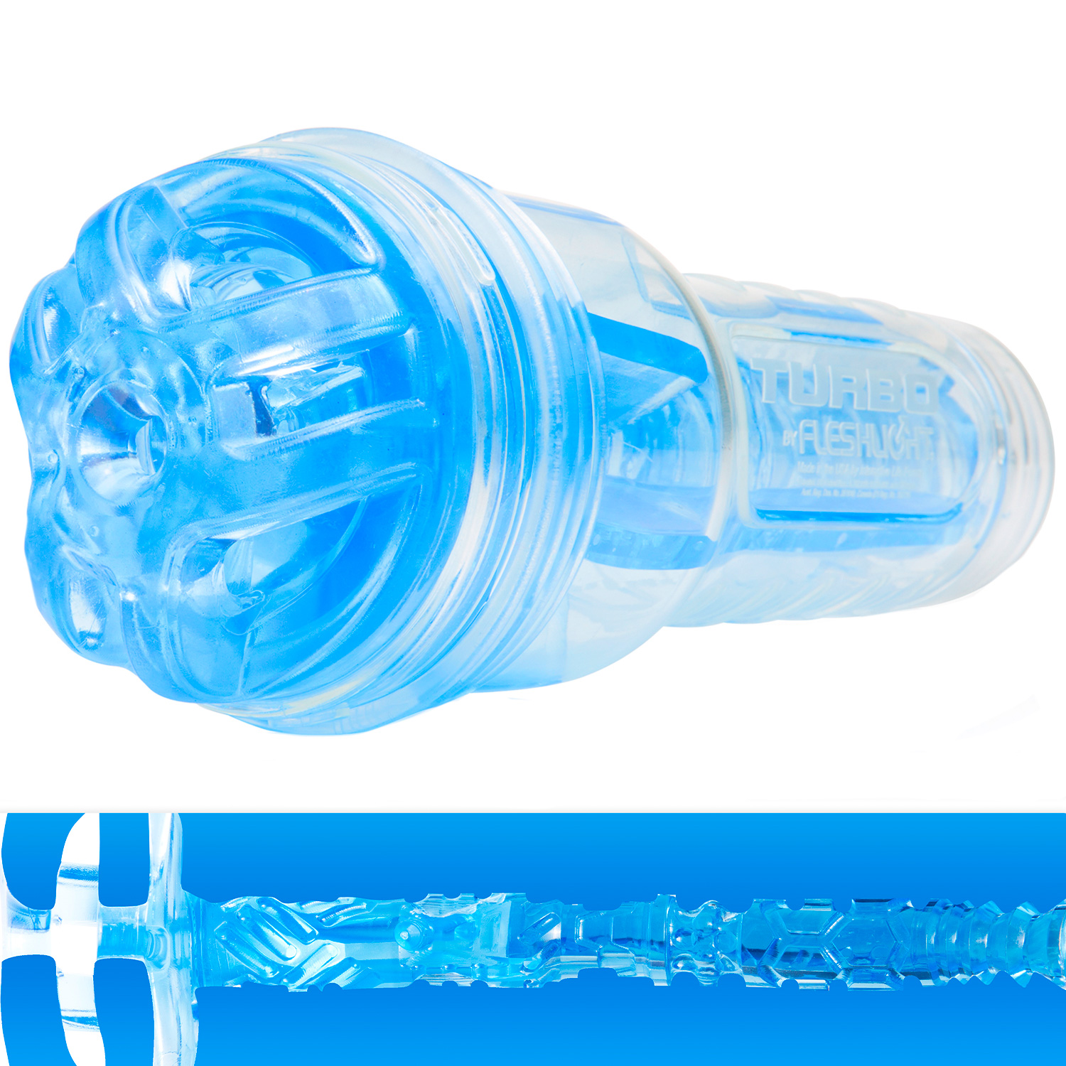 Fleshlight Turbo Ignition Blue Ice Masturbator var 1