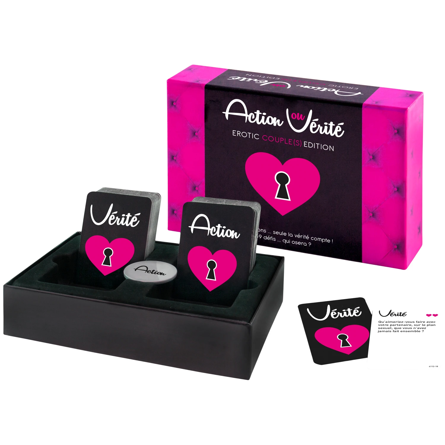 Tease & Please Action ou Vérité Érotique Jeu pour Couple(s) 1