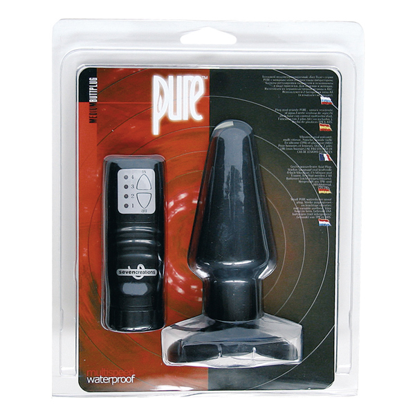 Pure Remote Control Large Anal Vibrator 1