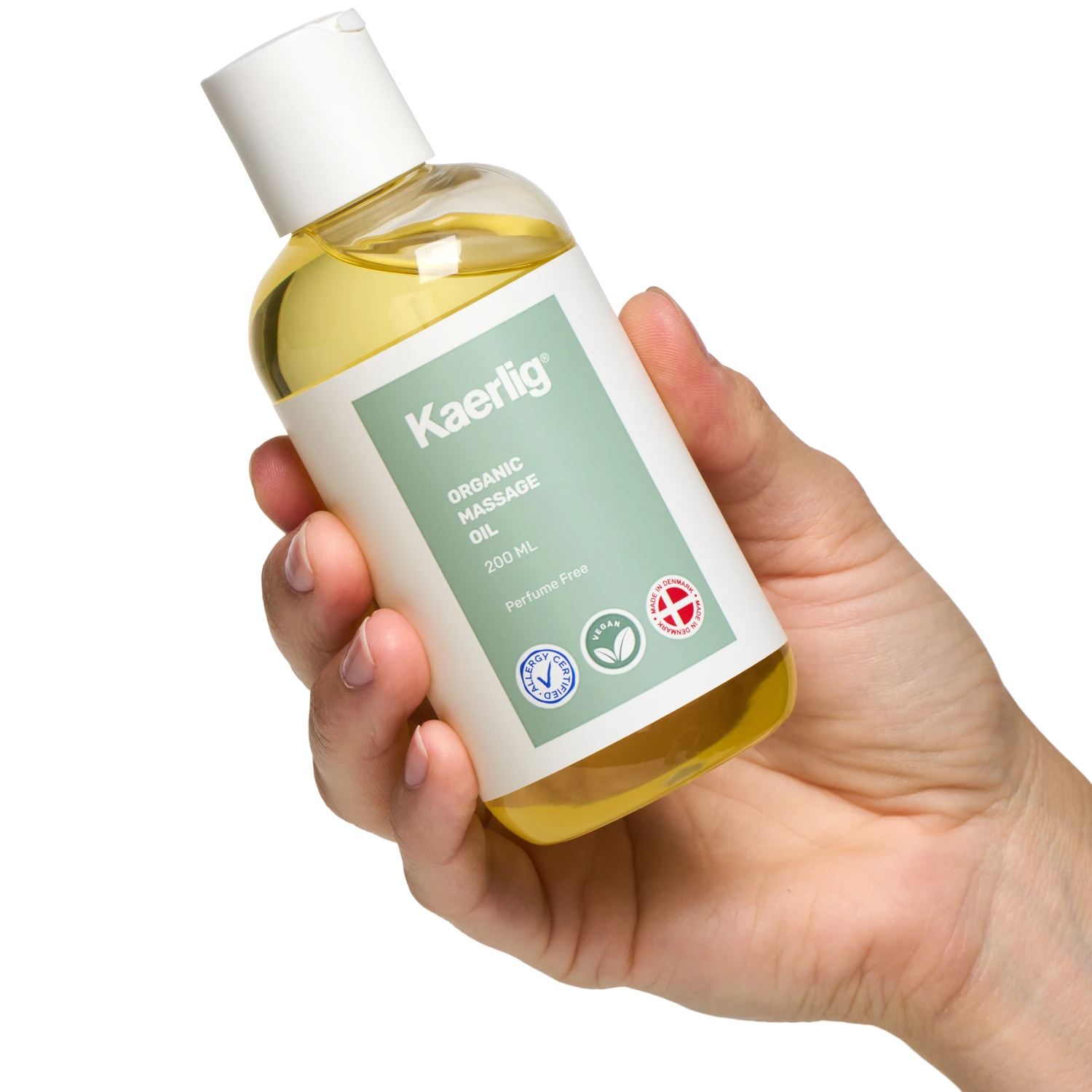 Kaerlig Økologisk Massasjeolje 200 ml var 2