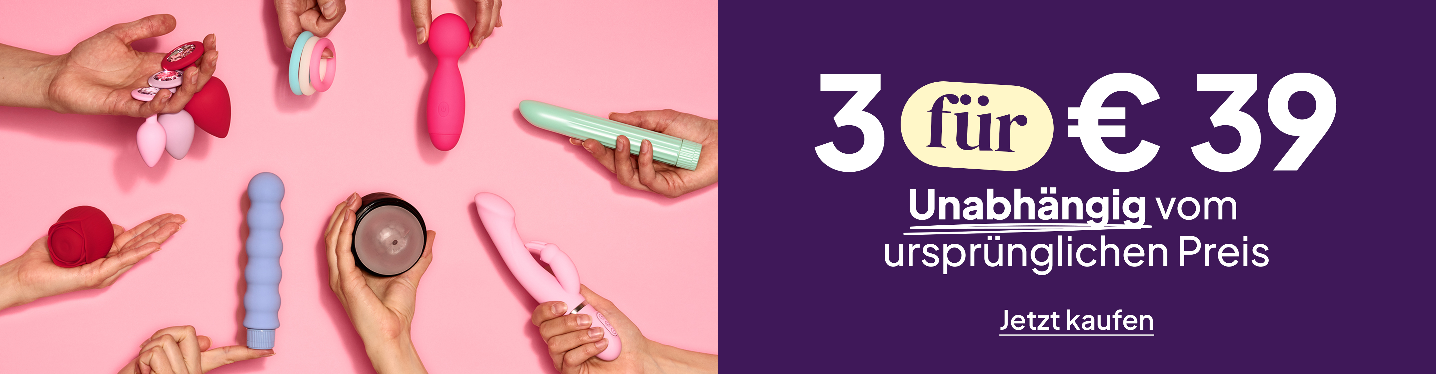 3 für € 39 desktop