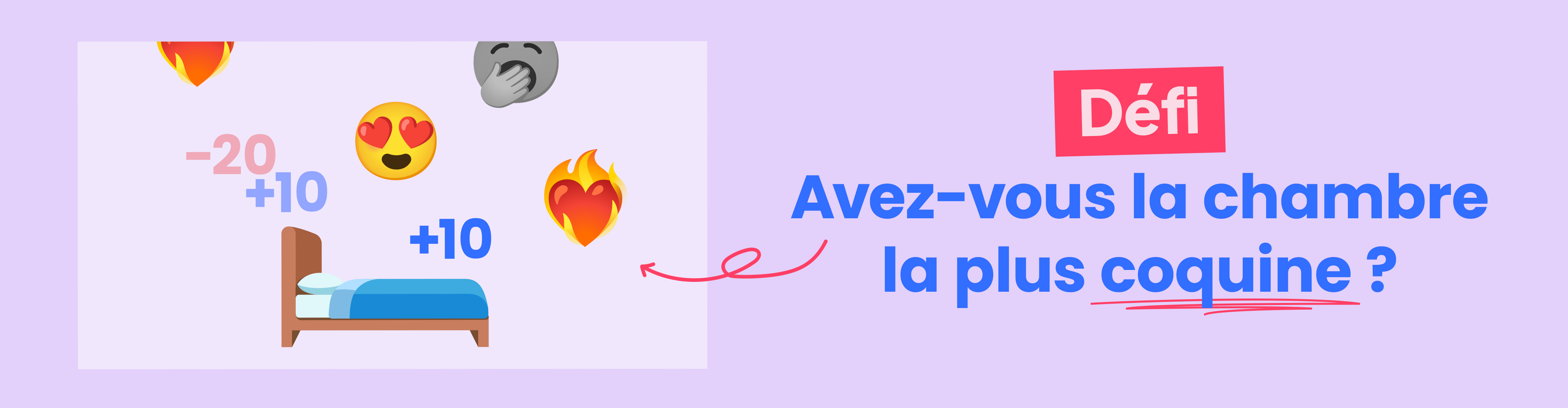 Défi - Avez-vous la chambre la plus coquine? desktop