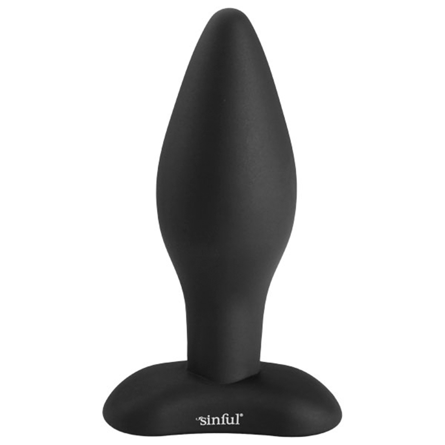 Sinful BumBum Large Silikone Butt Plug - Black