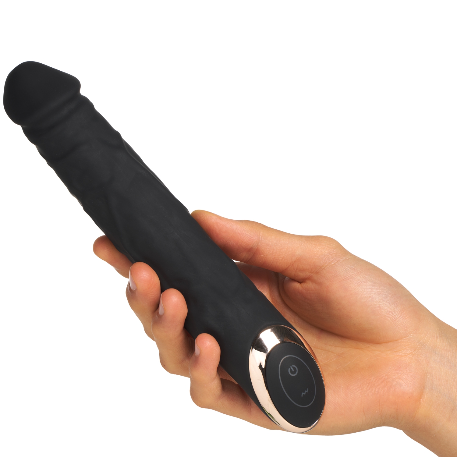 Willie City Luxe Realistisk Silikondildo Vibrator 21,5 cm var 1