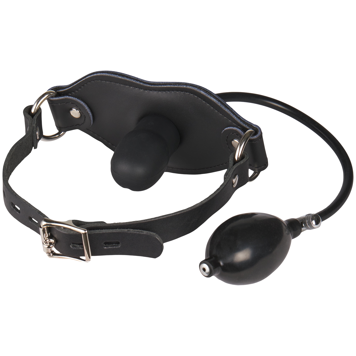 Silencer Bâillon gonflable en silicone en forme de pénis 2