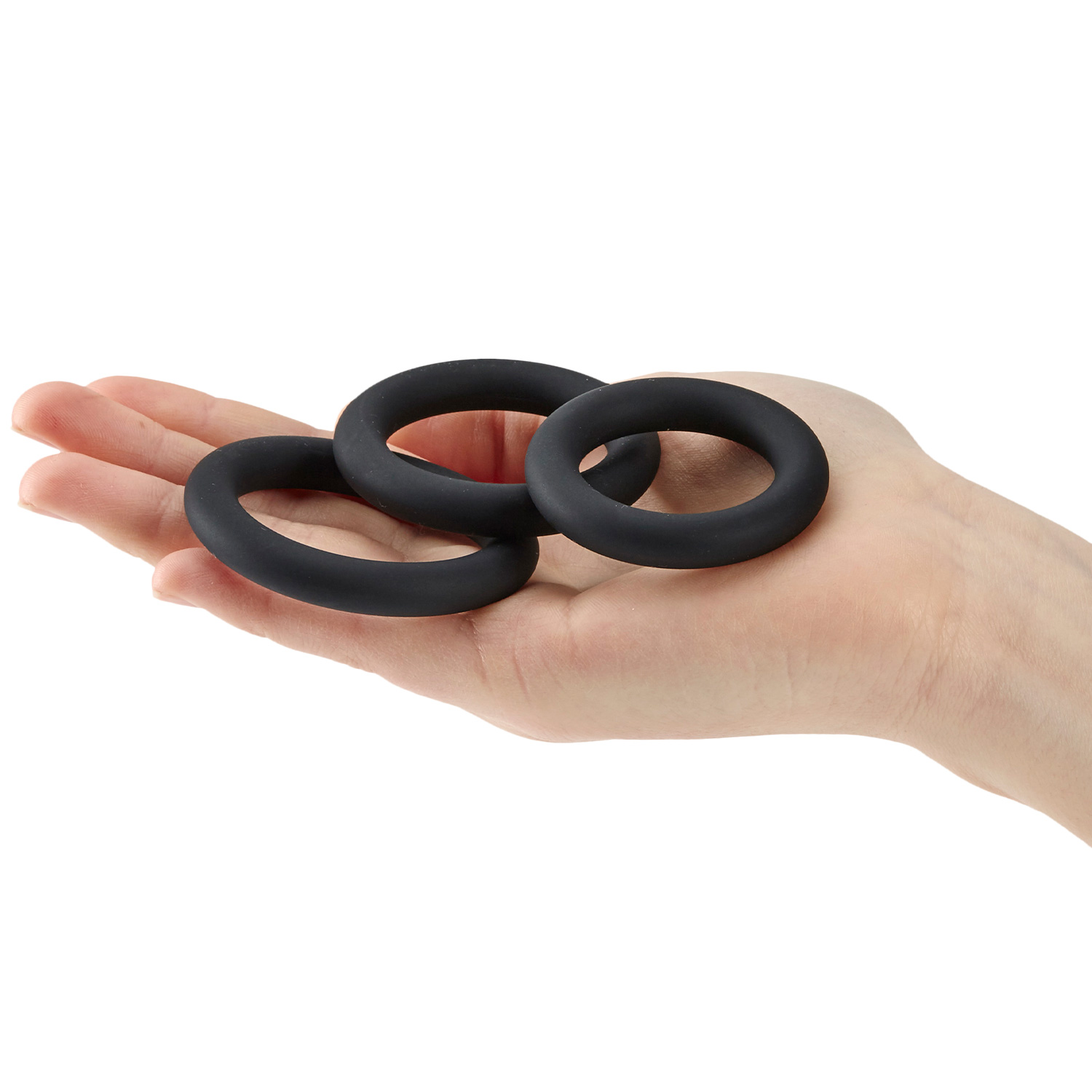 Sinful Extra Thick Silikone Penisring Sæt 3 stk 1