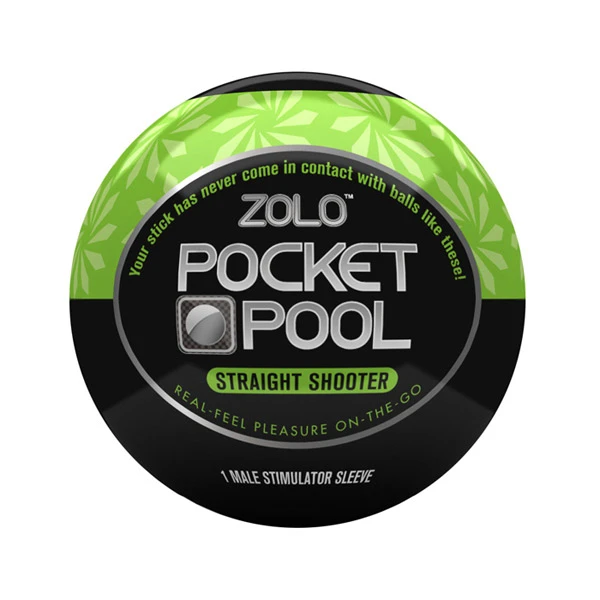 Zolo Pocket Pool Straight Shooter Onaniprodukt var 1