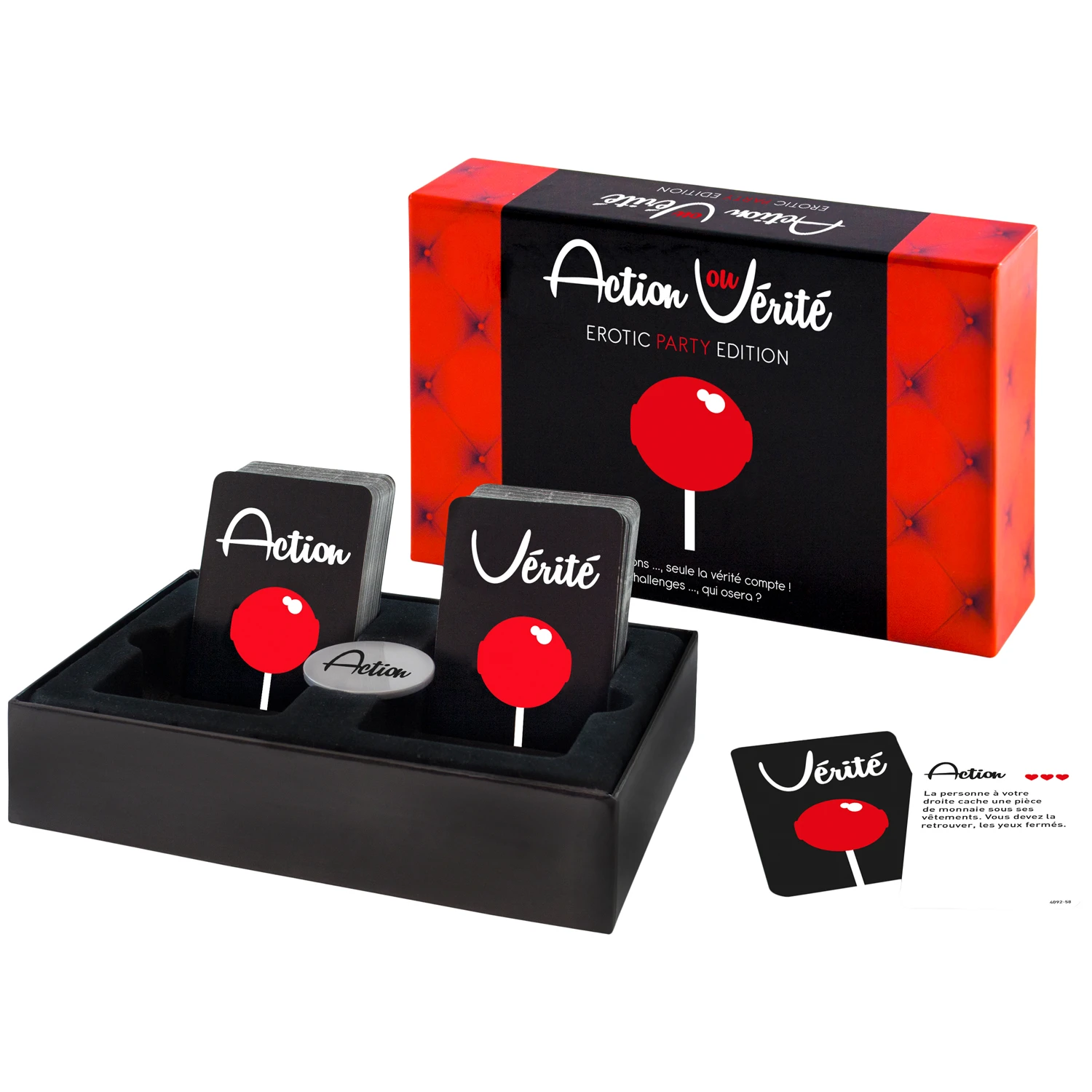 Tease & Please Action ou Vérité Érotique Édition Fête 1