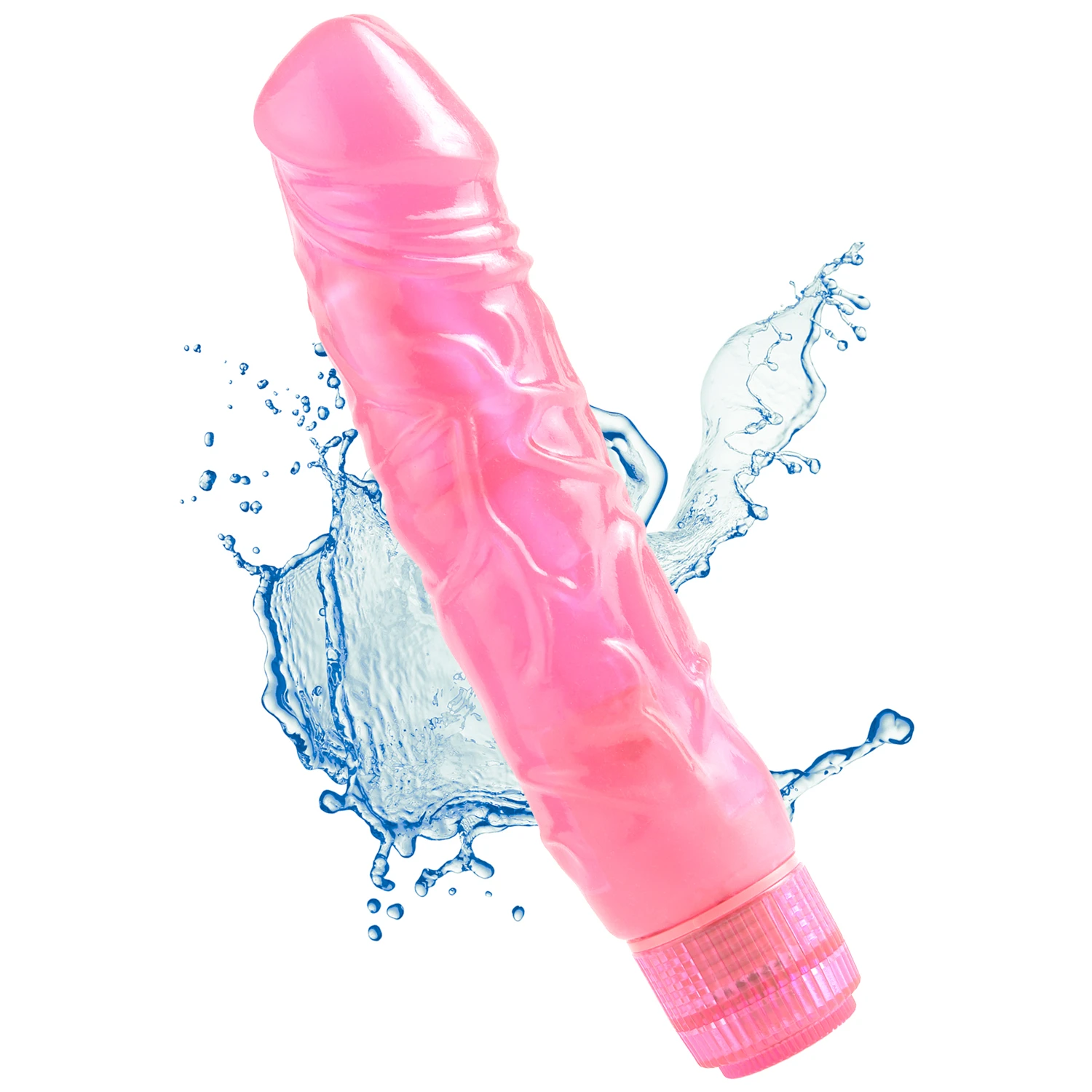 Juicy Jewels Precious Pink Dildovibrator 1