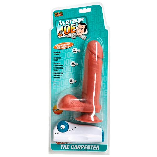 Topco Average Joe The Carpenter Mauricio Gode Vibrant avec Télécommande 19 cm 1