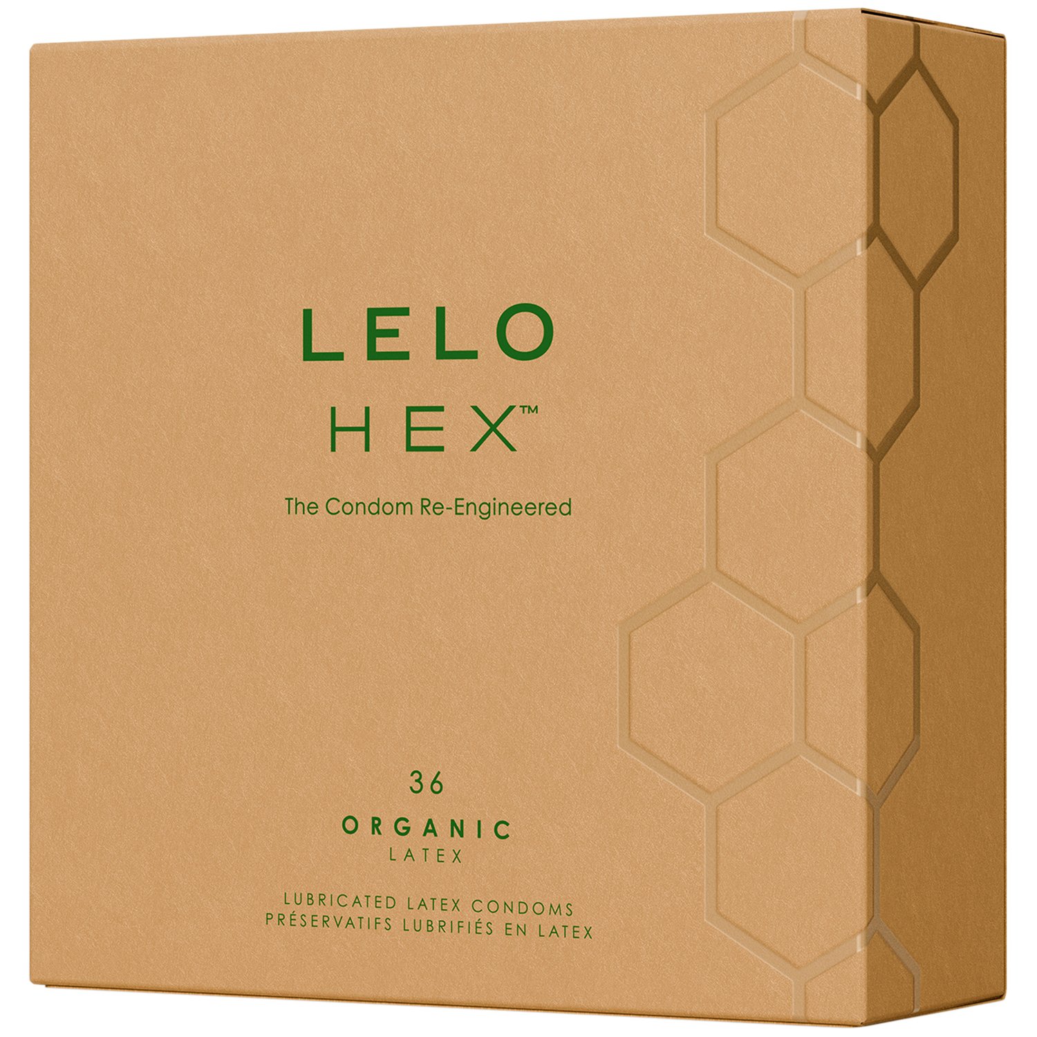 Lelo Hex Organic Kondomer 36 stk - Clear Lelo Hex Organic Kondomer 36 stk - Clear