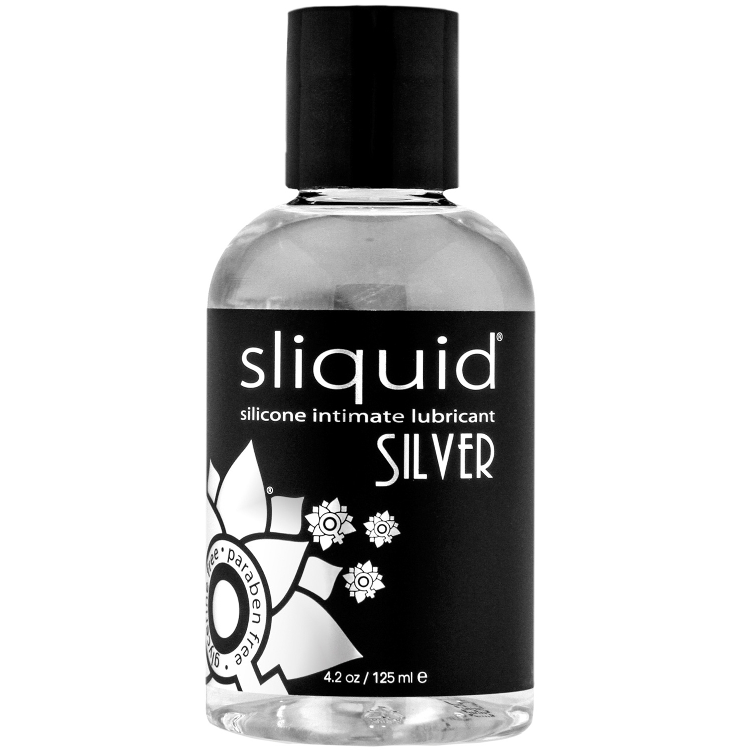 Sliquid Naturals Silver Glidmedel 125 ml - Klar