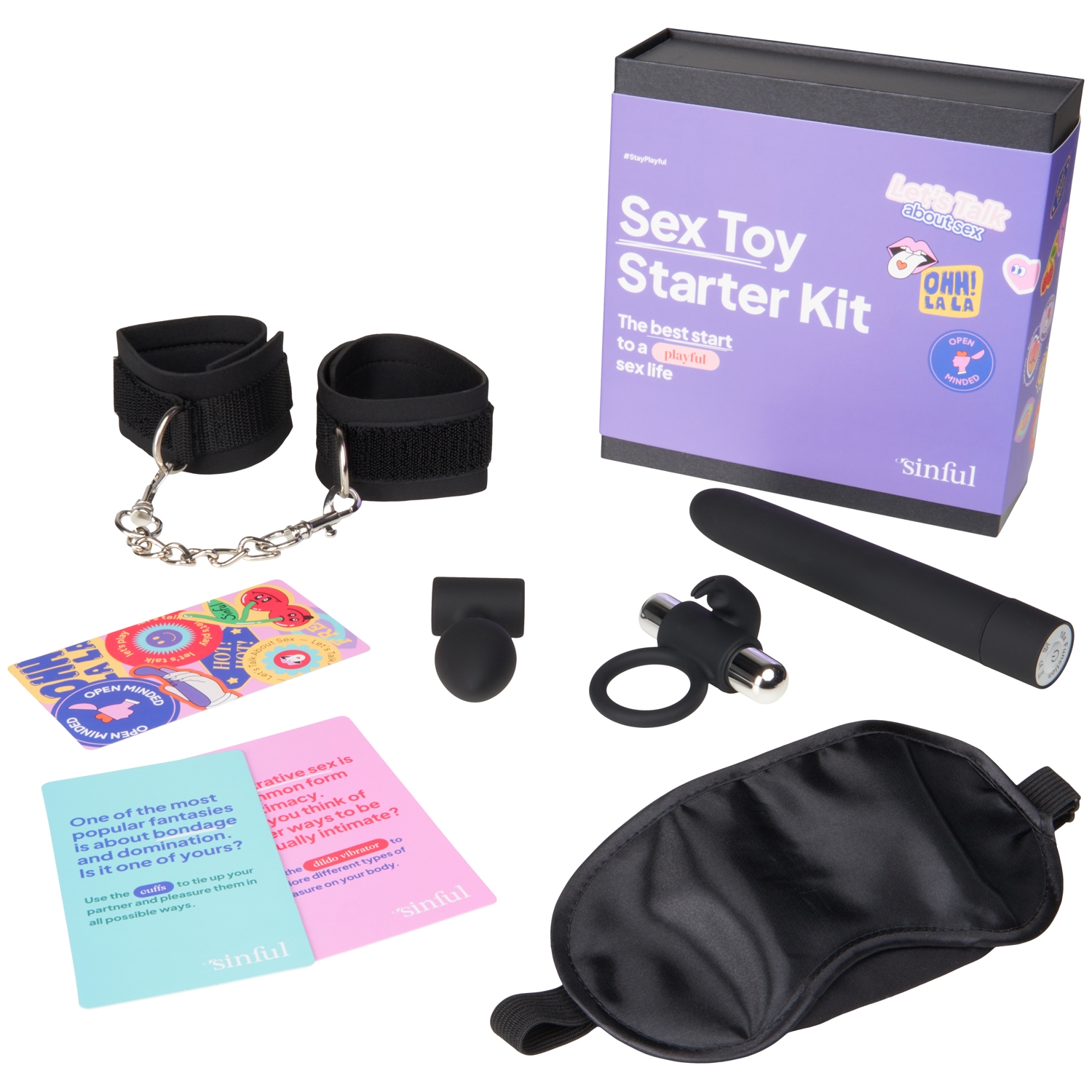 Sinful Sex Toy Starter Kit Box | Shop Here | Sinful