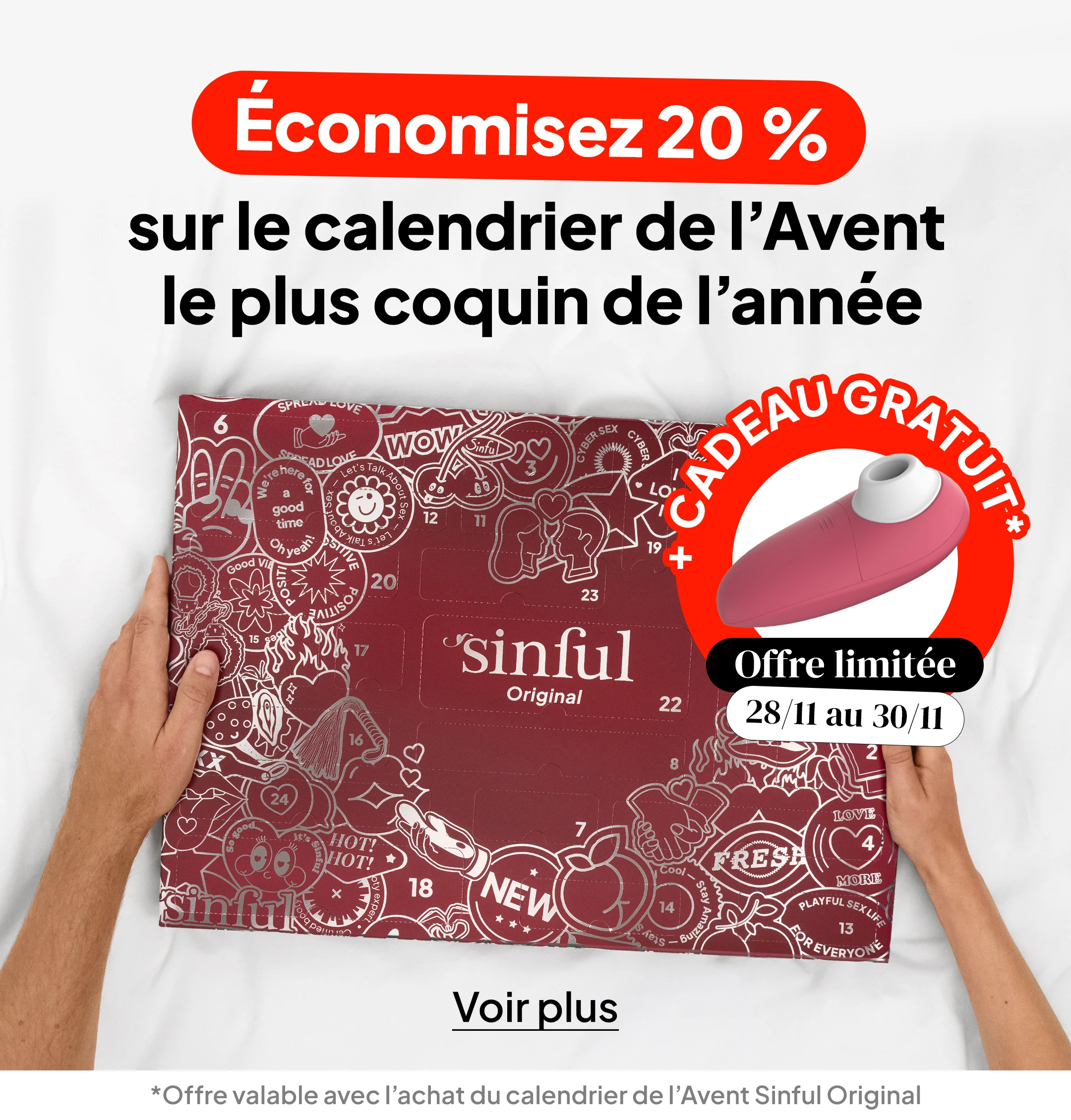 Sinful Original Calendrier De l Avent mobile