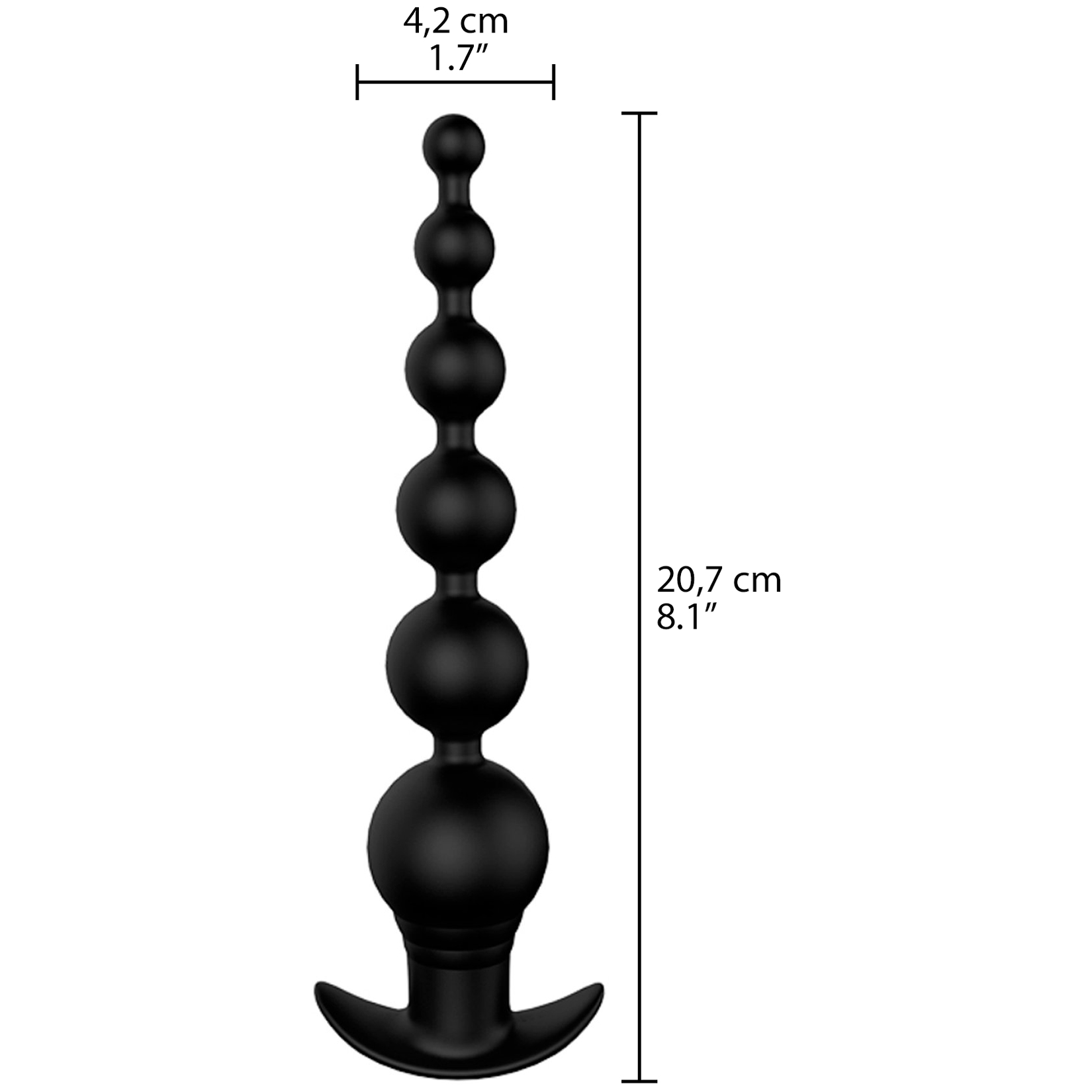 Dream Toys Cheeky Love Fjernstyrte Analkuler 20,7 cm 1