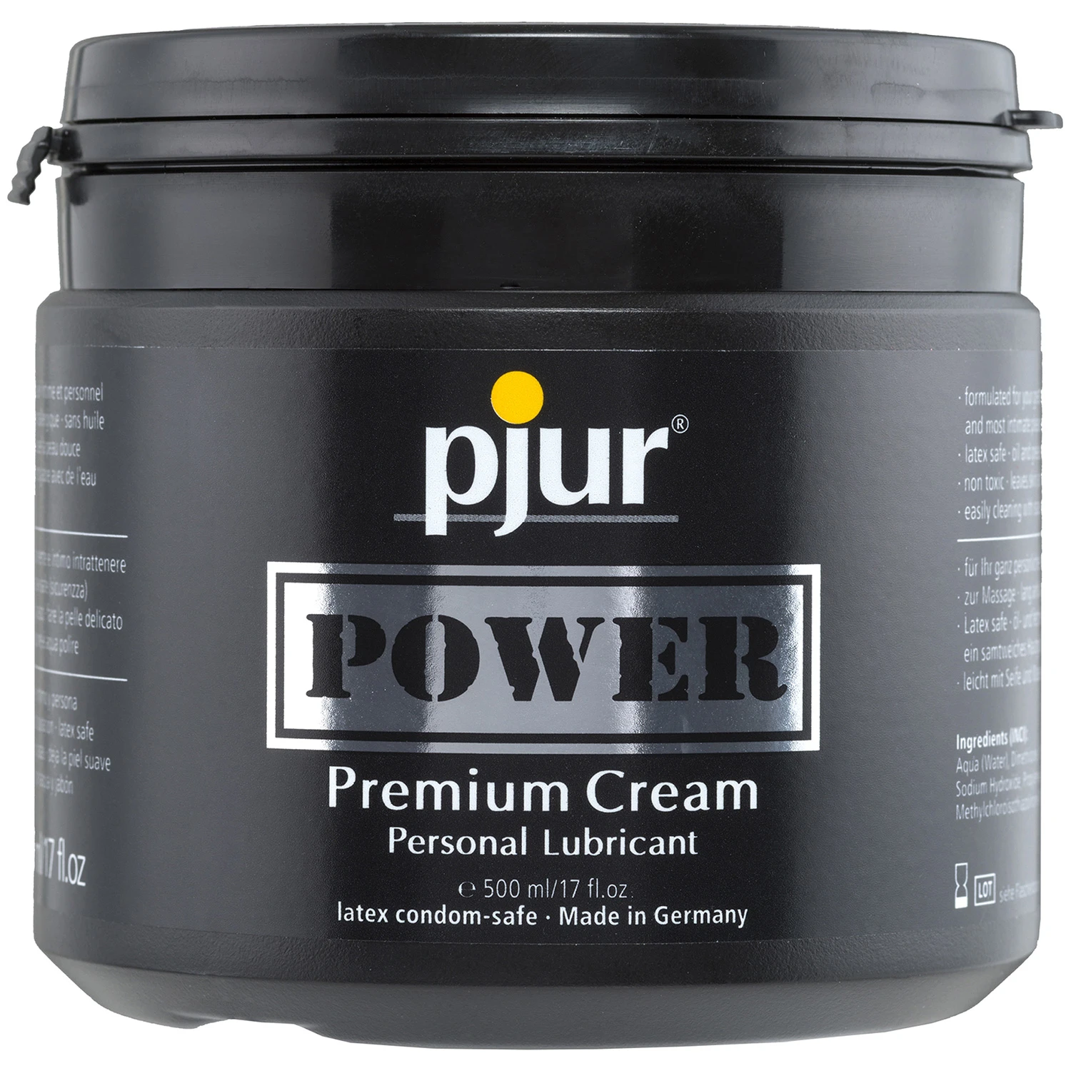 Pjur Power Creme Glidecreme 500 ml var 1