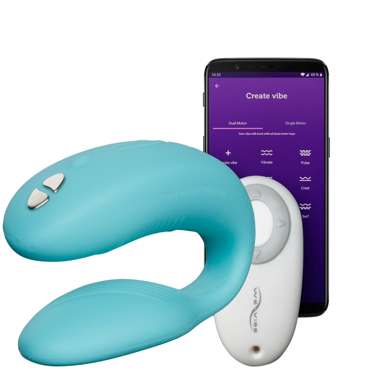 We-Vibe Sync Koppel Vibrator met Afstandsbediening en App var 1