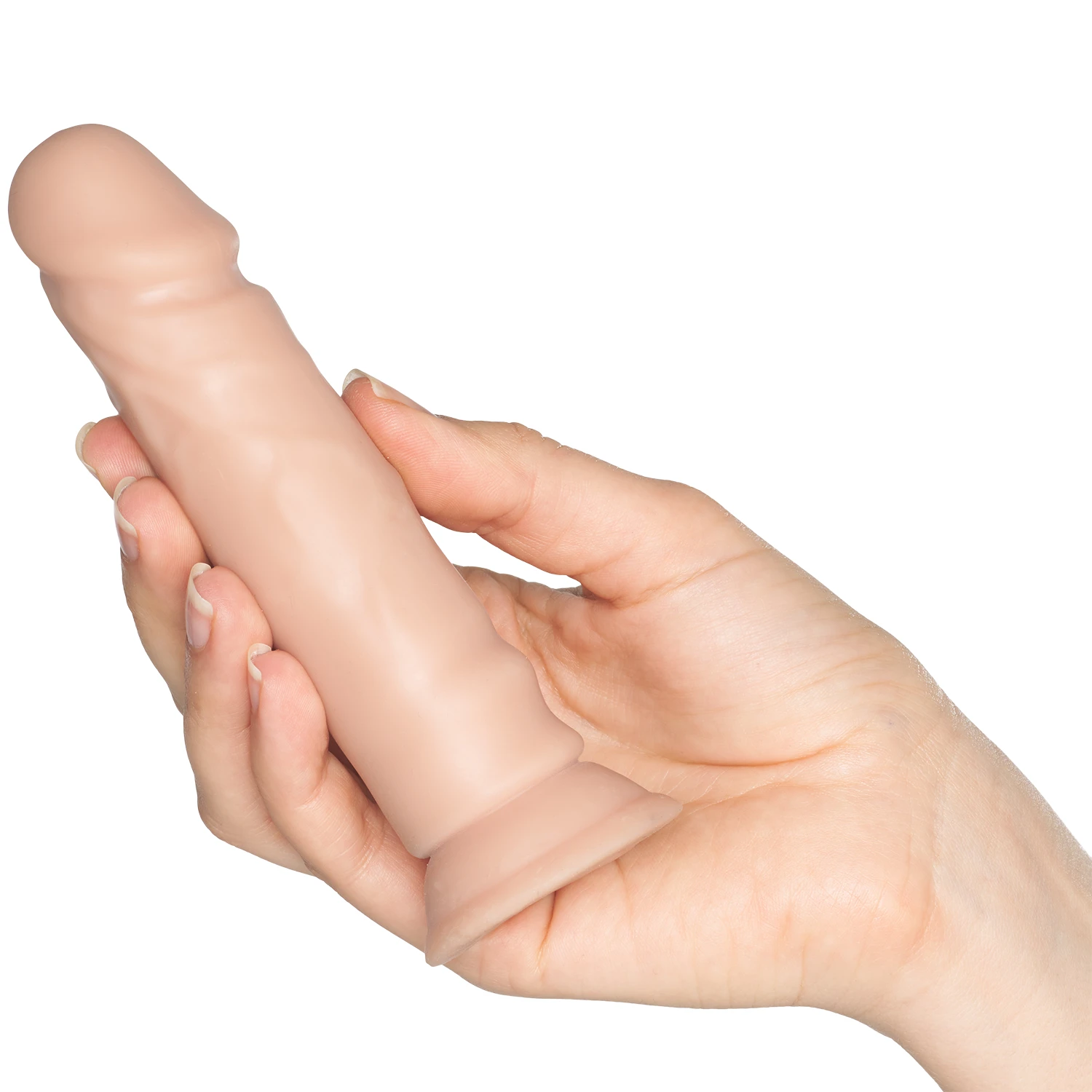 Willie City Realistisk Sugekop Dildo 15 cm var 1