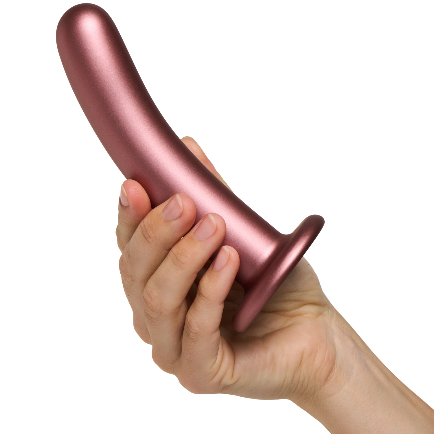 Ouch! Smooth Silikone G-punkts Dildo 14,5 cm 1