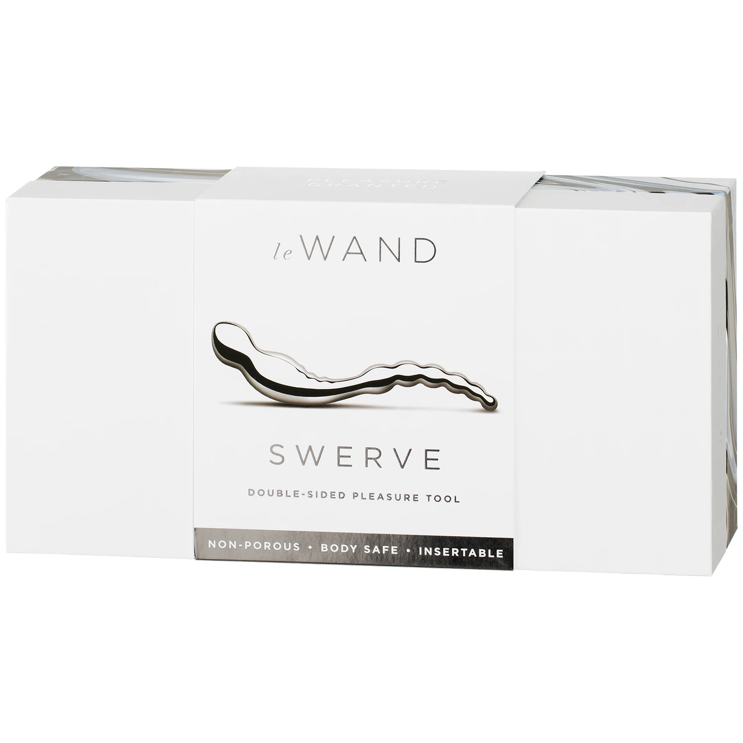 Le Wand Swerve Stimulator i Stål 21,5 cm 2