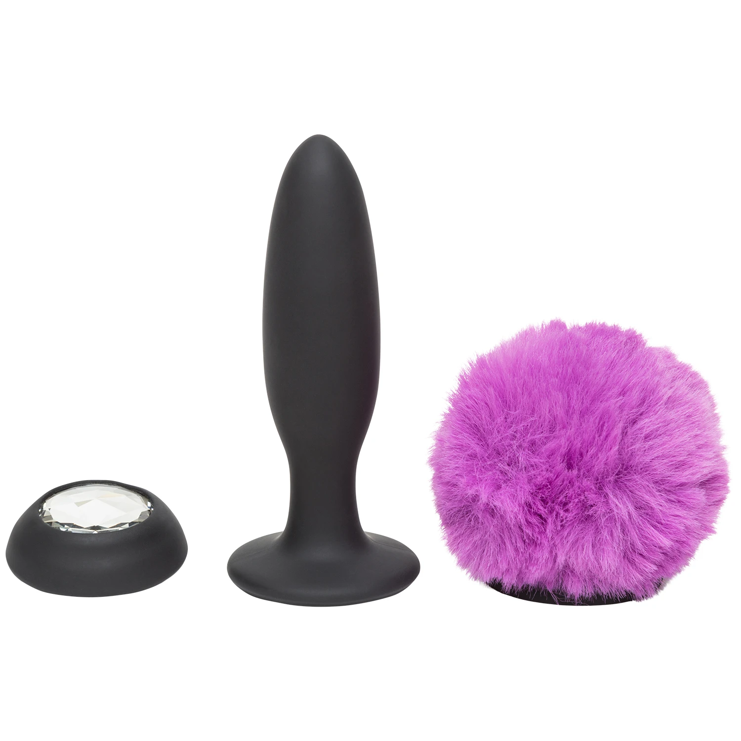 Happy Rabbit Lille Vibrerende Bunny Tail Butt Plug var 1