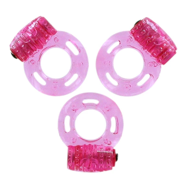 Lovers Premium Vibrator Penis Ringe 3 stk var 1