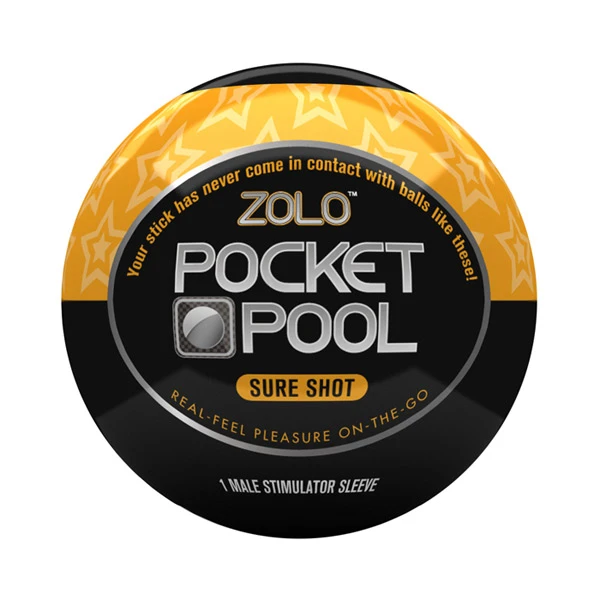 Zolo Pocket Pool Sure Shot Onani Håndjob var 1