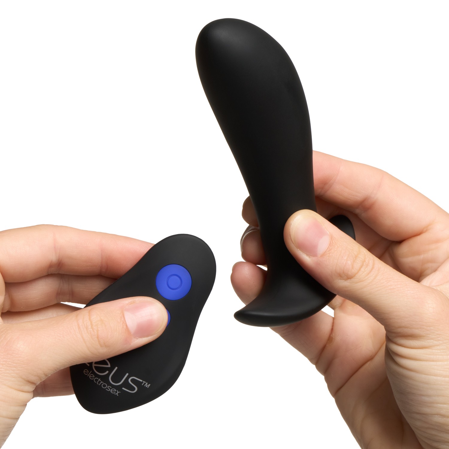 Zeus Pro-Shocker Vibrating and E-Stim Prostate Plug 1
