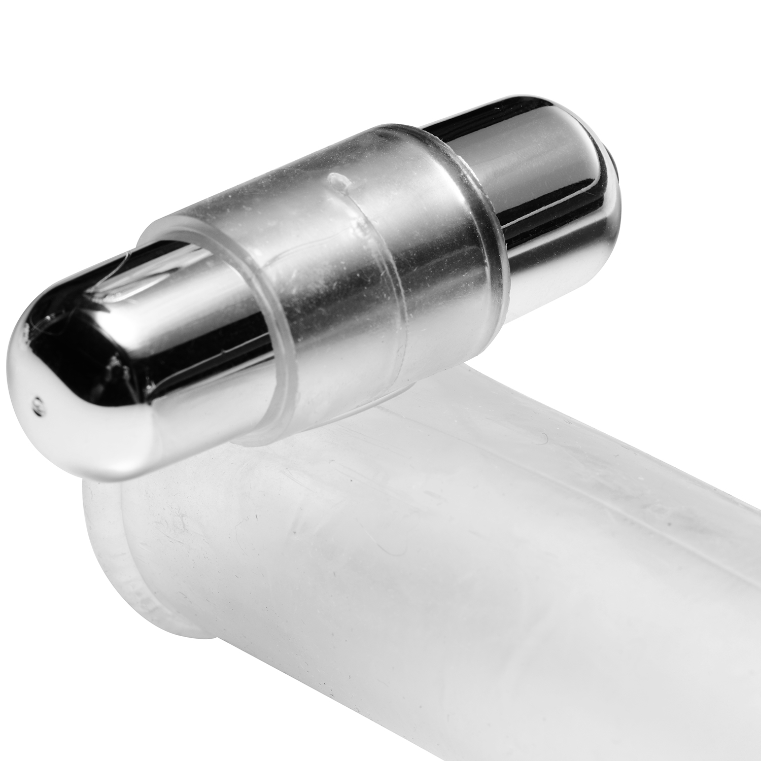 Clear Sensations Penis Extender Sleeve med Vibrator 1