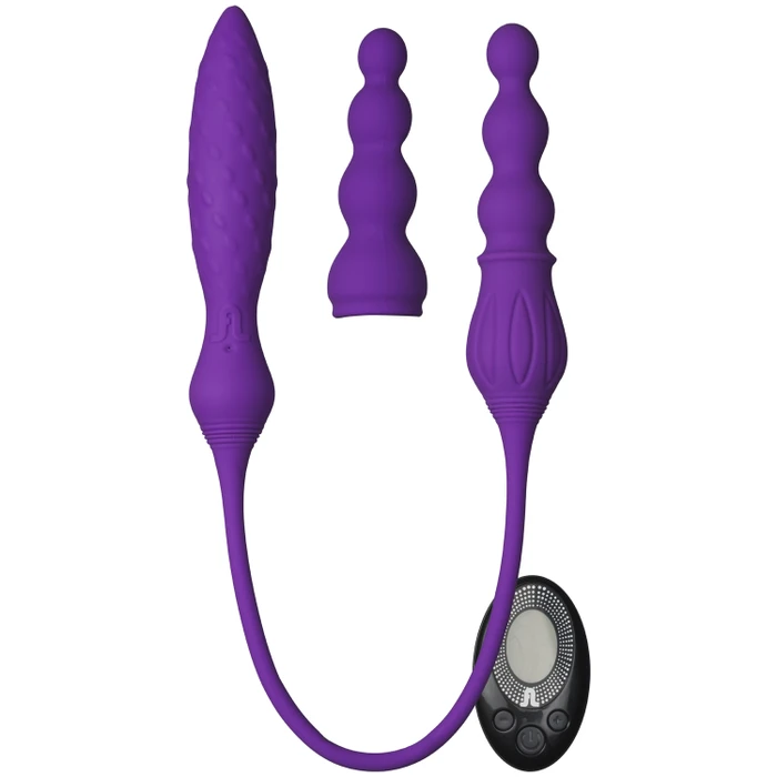 Adrien Lastic 2X Dubbele Vibrator met Afstandbediening var 1