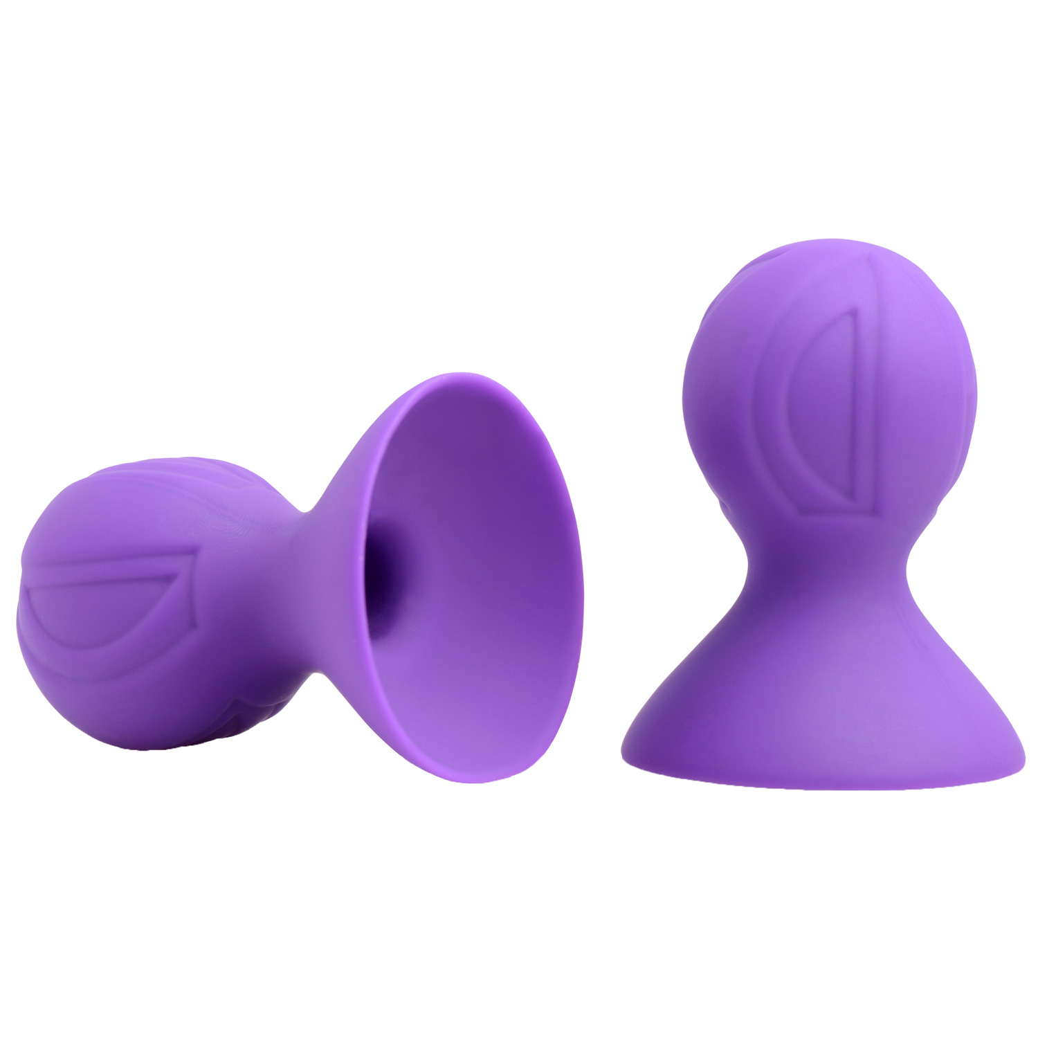 Frisky Violets Silikone Brystvorte Sugekopper - Purple thumbnail