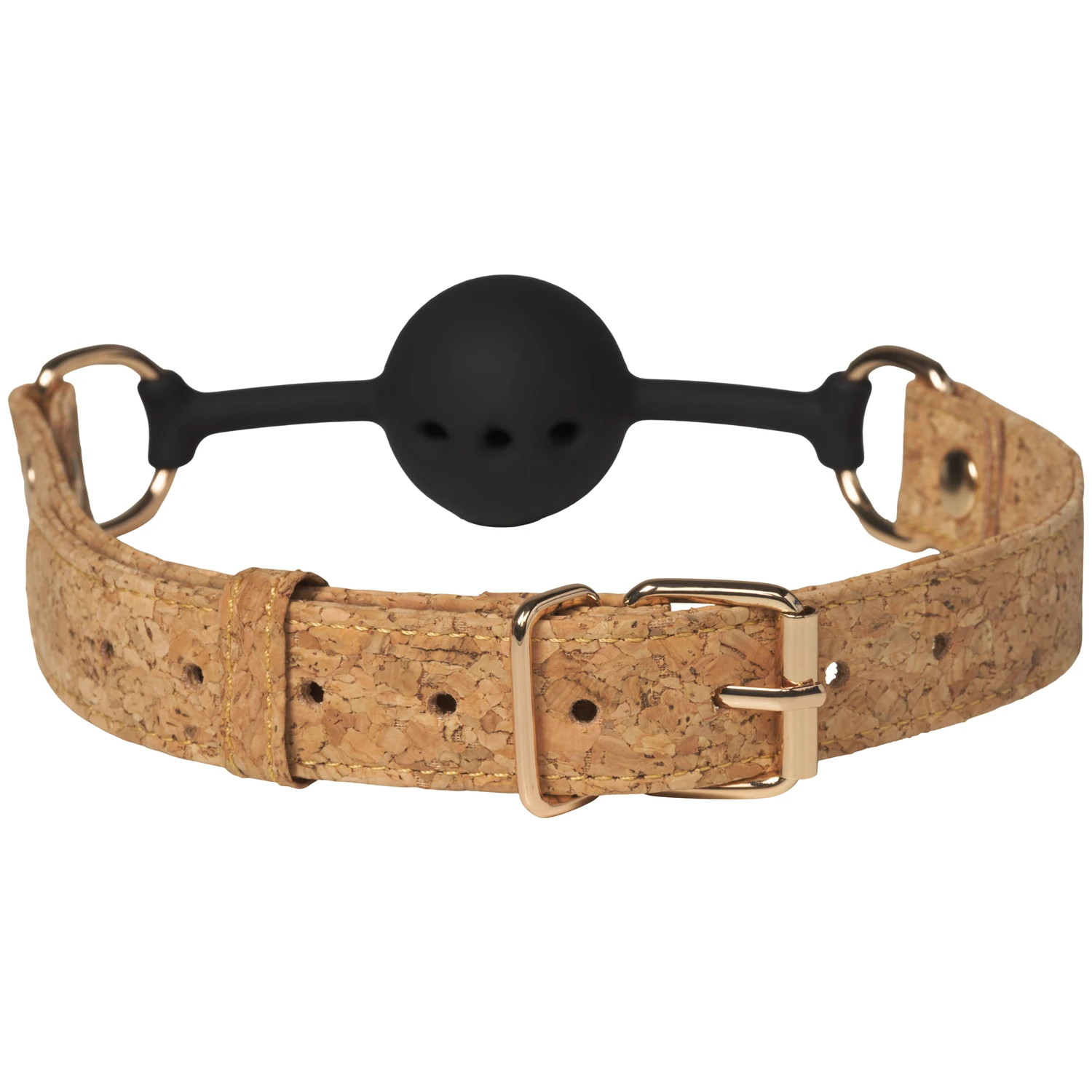 Vegan Fetish Strap Ballgag van Kurk 1